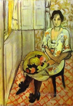 Sitting Woman 1919 Fauvist Oil Paintings